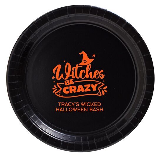 Witches Be Crazy Paper Plates